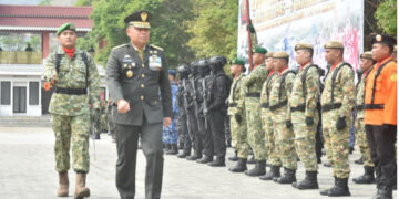 HUT Ke – 81 TNI, Brigjen TNI Wahyu Eko Purnomo : Semakin Kuat TNI, Semakin Besar Tanggungjawab Yang Dipikul