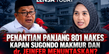 Penantian Panjang 801 Nakes, Kapan Sugondo Makmur dan dr. Jeinfer Menuntaskan?